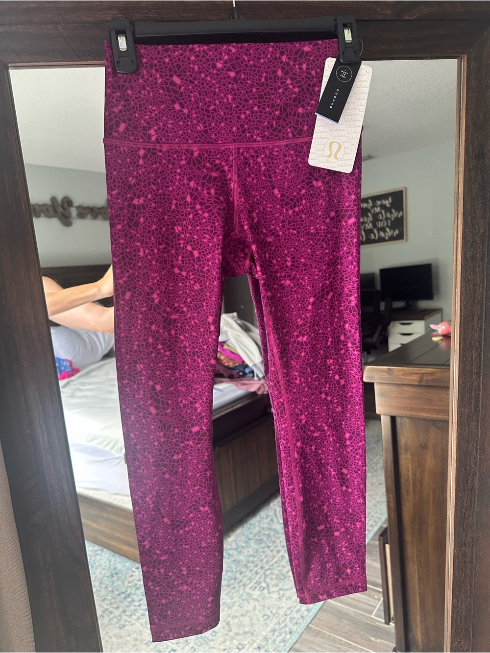 lululemon athletica womens Purple Printed Leggings
